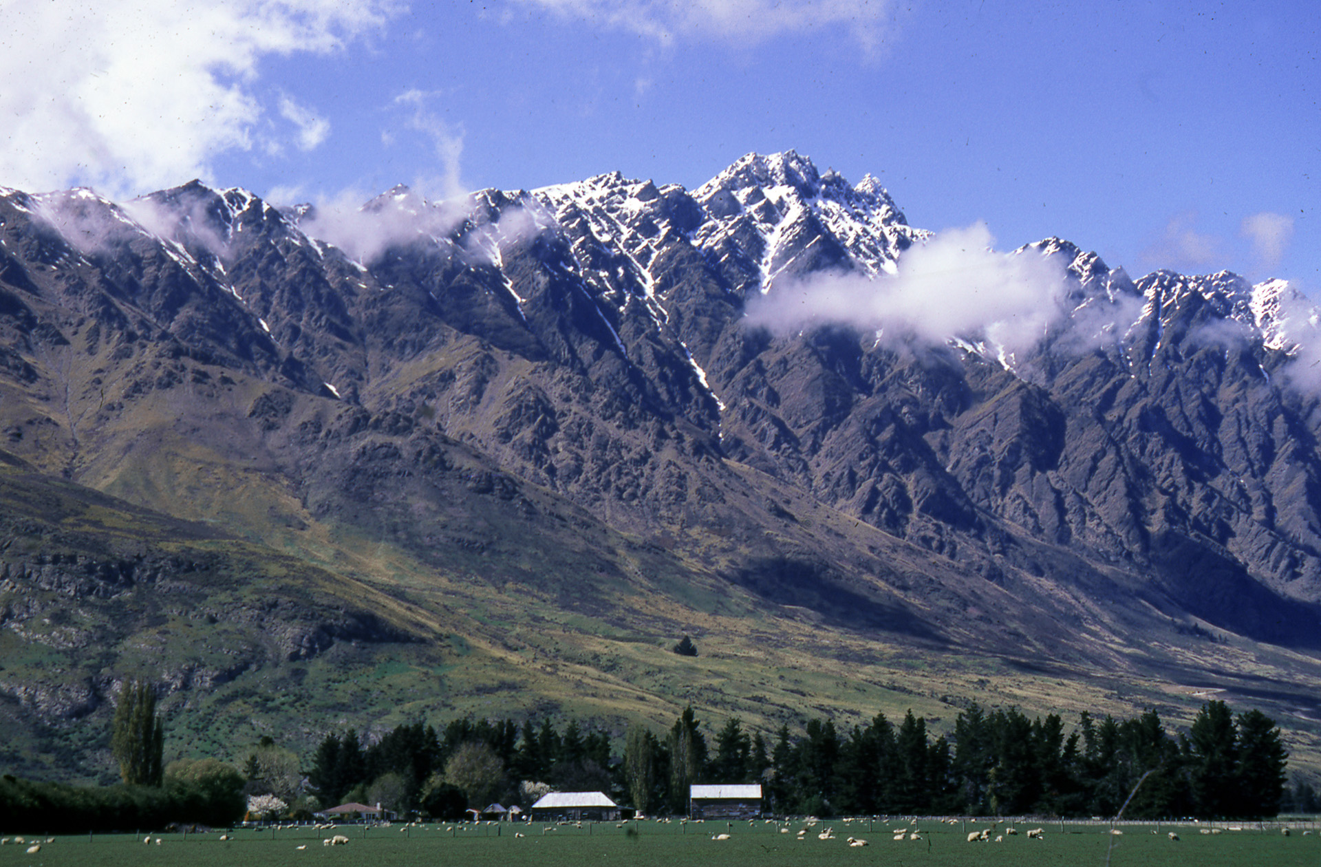 Arranmore Farm at the foot of the Remarkables